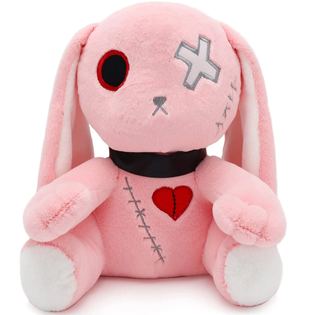 Eerie Goth Bunny Plush Toy