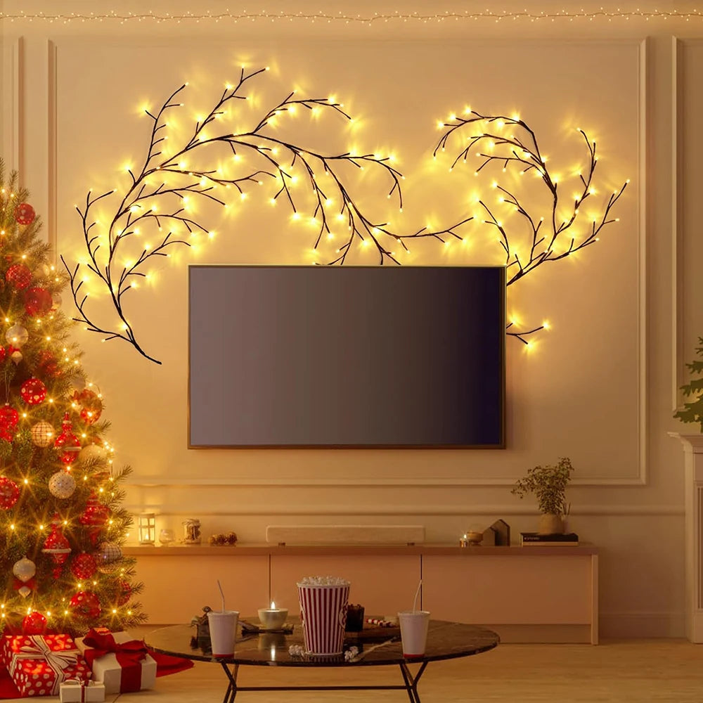 Solar Powered Willow Vine Lights