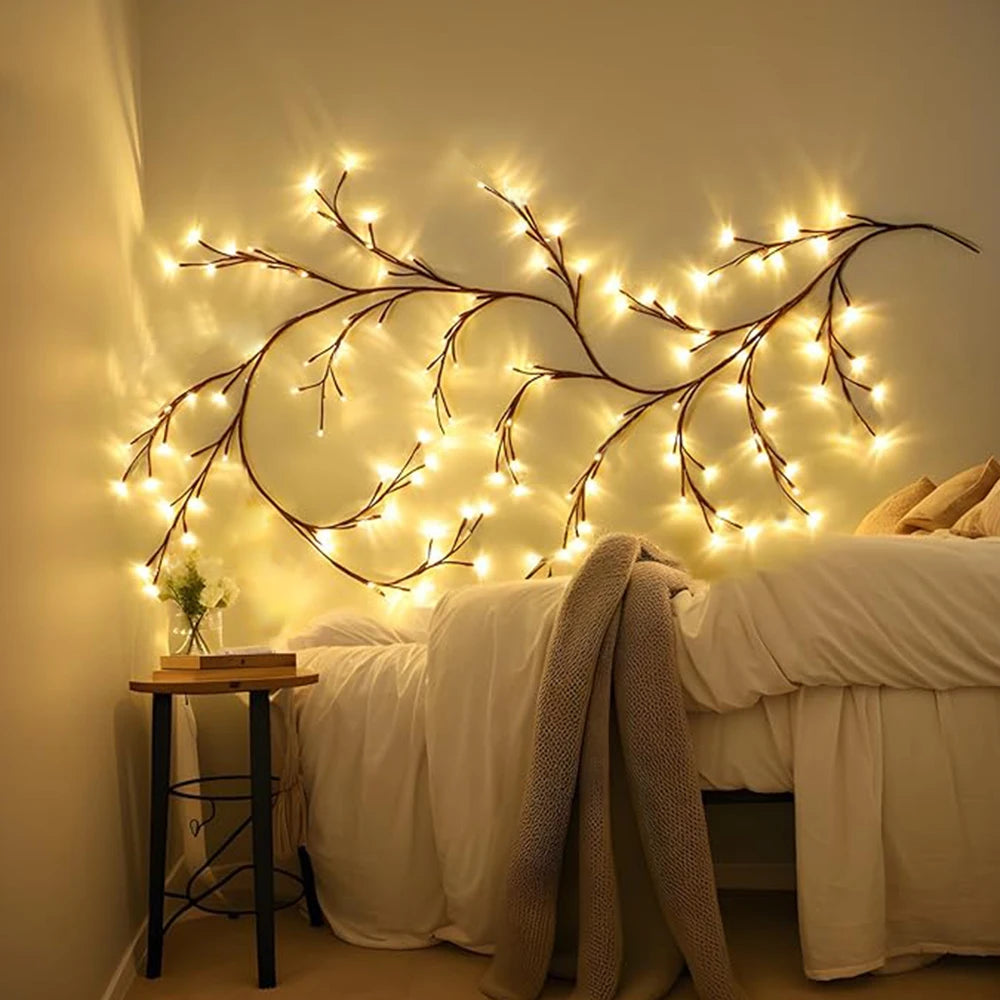 Solar Powered Willow Vine Lights