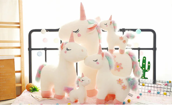 Rainbow Cuddle Unicorn Plush